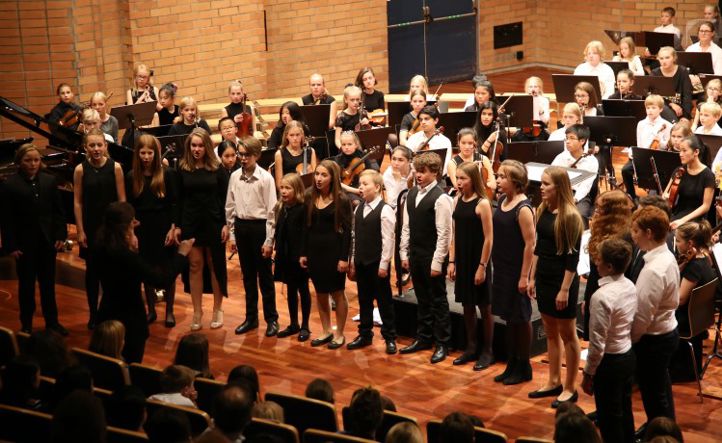 Musikk å Majorstuen skole konsert. Foto: Thea Gunnes